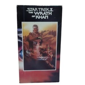 Star Trek II: The Wrath of Khan VHS (1982) – Sci-Fi Classic